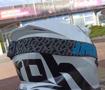 Gogle IMX MUD matt black / blue
