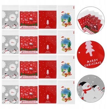 Zapieczętowane pojemniki Food Christmas Gift Bag