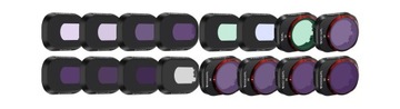 Набор из 16 фильтров FREEWELL MEGA EDITION для DJI Mini 4 Pro ND/PL UV CPL LPR
