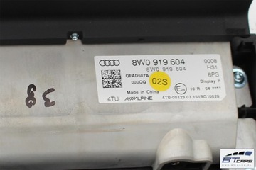 фото thumb №9, Audi a4 a5 набір mmi монітор + зчитувач mib + панель 8w0035842 8w0919614h 8w