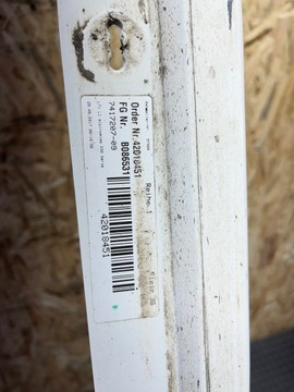 фото thumb №10, Планка пороговая накладка bmw g30 g31 a300 альпийский белый левая