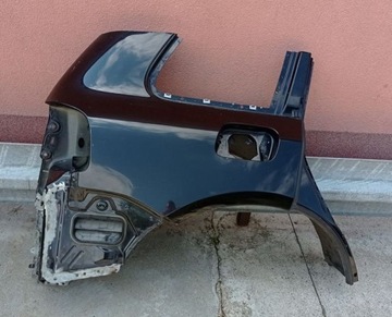 фото thumb №1, Четверть крыло правый зад vw touareg i 7l код краски lc9z чёрный magic