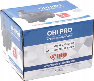 IBO OHI PRO 32-80/180 ЦИРКУЛЯЦИОННЫЙ НАСОС