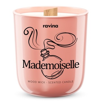 MADEMOISELLE ПОЛЬША СОЕВАЯ АРОМАТИЧЕСКАЯ СВЕЧА RAVINA ДУХОВНАЯ СВЕЧА