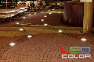 6x Świecąca Kostka Brukowa LED Piccola RGB