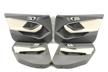 фото thumb №11, Сидіння диван обшивки салон спортивні сидіння бежево-сірий bmw f44 гран купе