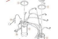 фото thumb №9, Audi q7 4l левый верхний фильтр топлива новый оригинальный 7l8919679