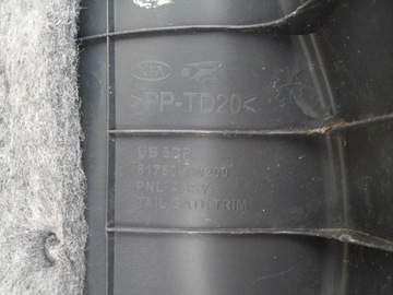 фото thumb №7, Обивка защита крышки багажника kia rio iii 5d 11