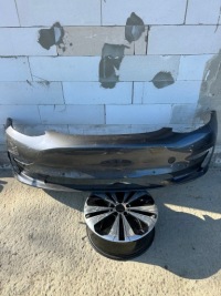 фото thumb №1, Tesla model 3 iii бампер передній szary перед