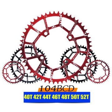 Сильная ultralekki Bicycle Chain 40t ~ 52t Black 44t