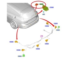 фото thumb №10, Динамик датчиков парковка ford focus mk2 mk4 ka