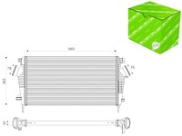 фото thumb №1, Інтеркулер радіаторів повітря valeo 818603 opel insignia 1.6-2.8