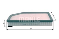 фото thumb №1, Mahle фильтр воздуха volvo s80 ii 4.4 v8 awd as