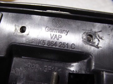 фото thumb №8, Подлокотник кожа оригинальный vw scirocco 1k8