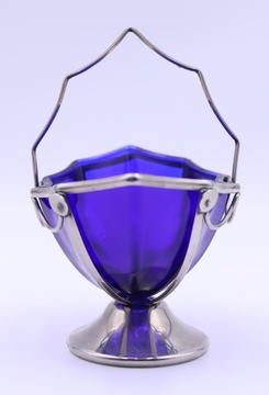 stara CUKIERNICA szkło + plater Celtic Plate