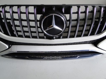 фото thumb №9, Mercedes gle w167 167 suv рестайлінг решітка радіатора решітка 53 amg panamericana + зірка