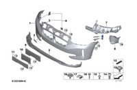 фото thumb №16, Оригінальний номер bmw кронштейн бампера bmw перед x3 g01 правий