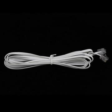 3 metry kabla RJ11 do RJ11 6Pin telefon ADSL 6p2c