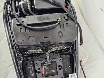 фото thumb №10, Рамка туннель панель idrive mercedes w213 pad e климат пепельница часы led