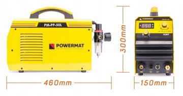 ПЛАЗМЕННЫЙ РЕЗАК PLAZMA 50A 230V 15MM CUT IGBT