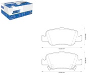 Купить Тормозные колодки тормозные керамические toyota auris corolla 1, фото thumb