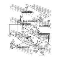фото thumb №4, Подушки безопасности втулка рамы распорки volvo xc70 xc90 kpl