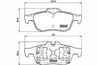 Tex2526501 тормозные колодки ham. renault задняя latitude 11- + ассистент водителя #33 Цена, фото thumb