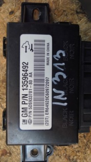 Модуль сиденье opel mokka a 13596492 с Разборки, фото thumb