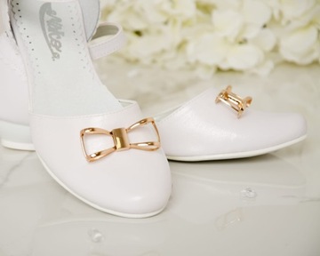 Buty komunijne dziewczęce KBD-707 31 - długość buta 21 cm