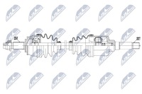 фото thumb №2, Npw-ct-071 nty полуось приводная citroen nemo 1.4hdi