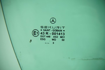 фото thumb №12, Стекло дверь правых lub левых перед 2003 год mercedes sl r230
