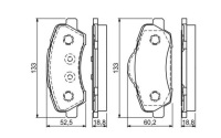 фото thumb №11, Bosch гальмівні колодки ham. peugeot p. 301/308 1,2-2,0 12-