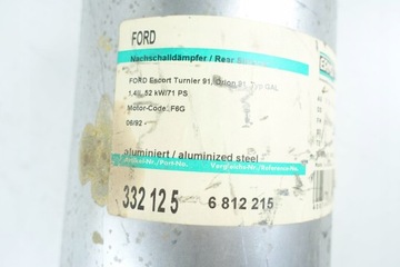 фото thumb №9, Глушитель конечный ford escort 1.4 6812215 1051703