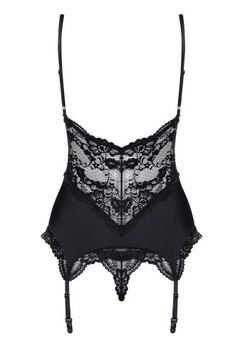 810-COR-2 Obsessive seksowny gorset i stringi L/XL