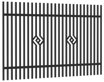 Brama Przesuwna Wjazdowa SKYROCKET BR.26.1.2 Ocynk RAL Antracyt 120x200 cm
