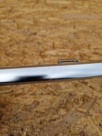 фото thumb №6, Молдинг бампера задняя audi a4 b9 sedan хром