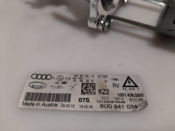 фото thumb №13, Audi q3 2016r лінза лампи повний led правий 1307210013 1305310237 оригінал