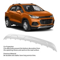 фото thumb №12, Захист підвіска передній бампера автомобіля 42392739 сріблястий нижній панель