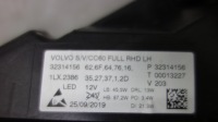 Volvo s60 v60 фара ліхтарі  перед led uk 32314156 57 Ціна, фото thumb