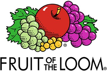 FRUIT of LOOM Бордовая мужская толстовка без капюшона