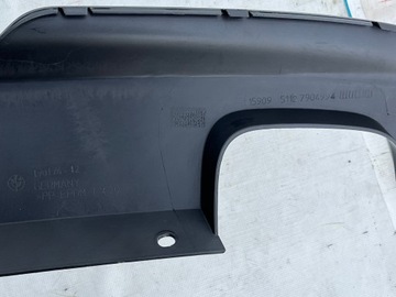 фото thumb №15, Bmw f10/f11m-pakiet дифузор бампера зад чорний