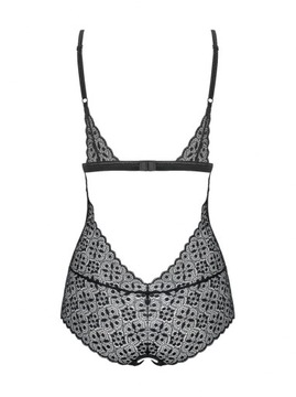 Боди - Черное боди Shibu L/XL Obsessive