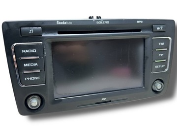 фото thumb №1, Радіо bolero skodaauto радіопрогравач skoda octavia ii рестайлінг 1z0035156f !j