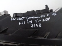 фото thumb №13, Лампа левая фара vw golf sportsvan 510 17- lift full led