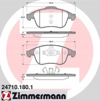Тормозные диски тормозные колодки zimmermann renault laguna купе 296 Доставка, фото thumb