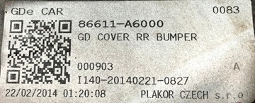 фото thumb №16, Hyundai i30 ii 2012-2017 бампер зад задний оригинальный