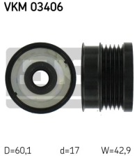 фото thumb №8, Зчеплення генератора saab 9-3 ii skf