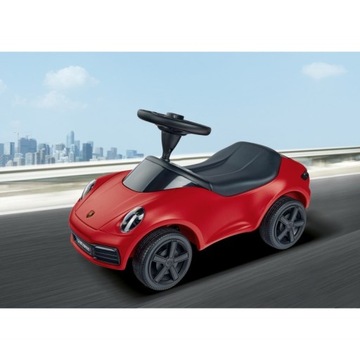 RIDE ON PUSH RUNNING WALKER RIDEON RED CAR AUTO PORSCHE 911 BIG