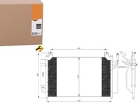 фото thumb №1, Конденсатор кондиционера mazda cx-7 07- nrf