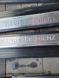 фото thumb №5, Mercedes w140 5.0 накладки порогові